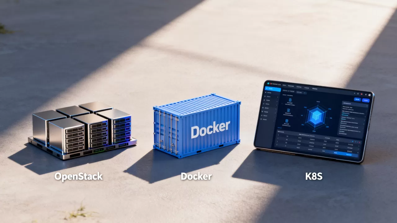 OpenStack、Docker、K8S到底有什么区别?云计算三大核心技术详解 OpenStack、Docker、K8S到底有什么区别?云计算三大核心技术详解