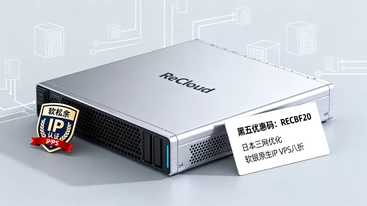 ReCloud黑五优惠码怎么用?日本三网优化软银原生IP VPS八折 ReCloud黑五优惠码怎么用?日本三网优化软银原生IP VPS八折