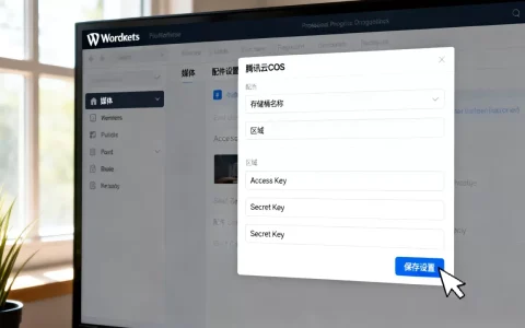 WordPress博客如何设置腾讯云COS插件？WordPress对象存储插件配置教程