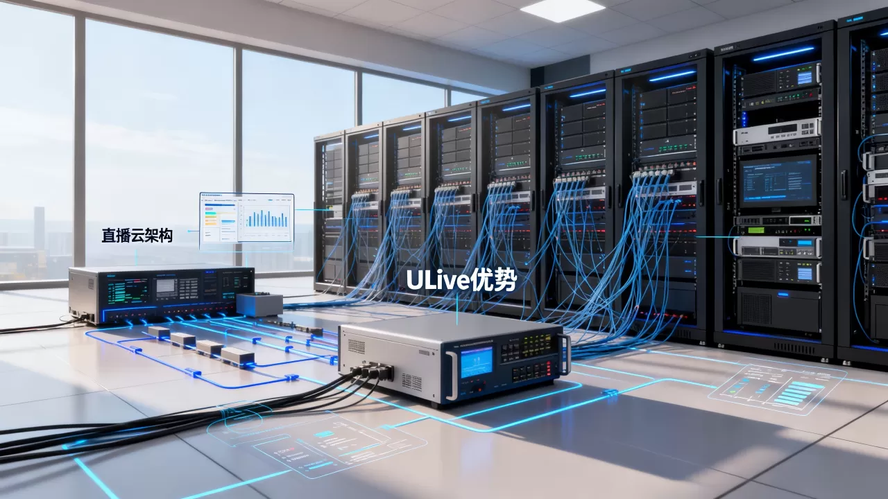 UCloud优刻得直播云ULive有什么优势?直播云架构详解 UCloud优刻得直播云ULive有什么优势?直播云架构详解