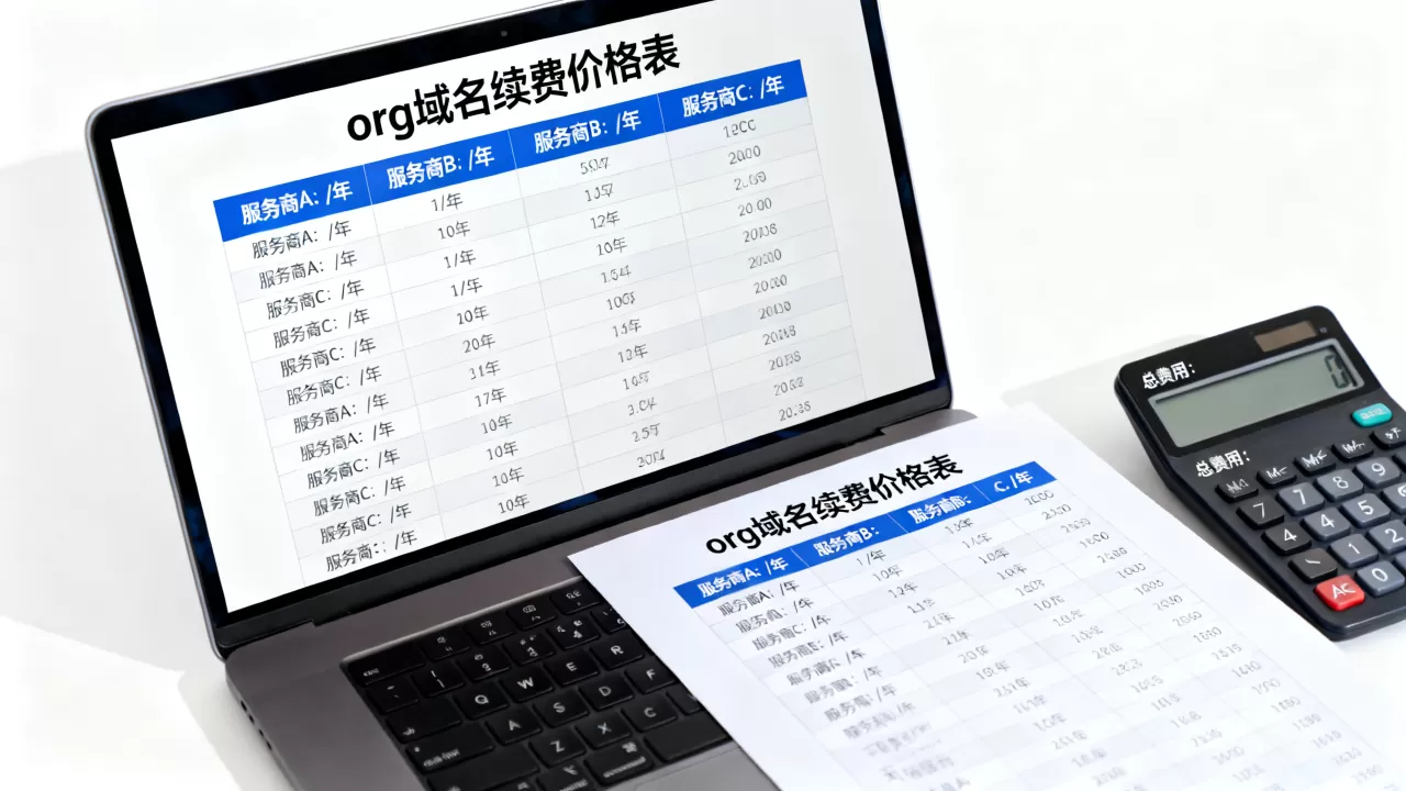 org域名续费哪里最便宜?org域名续费价格表 org域名续费哪里最便宜?org域名续费价格表