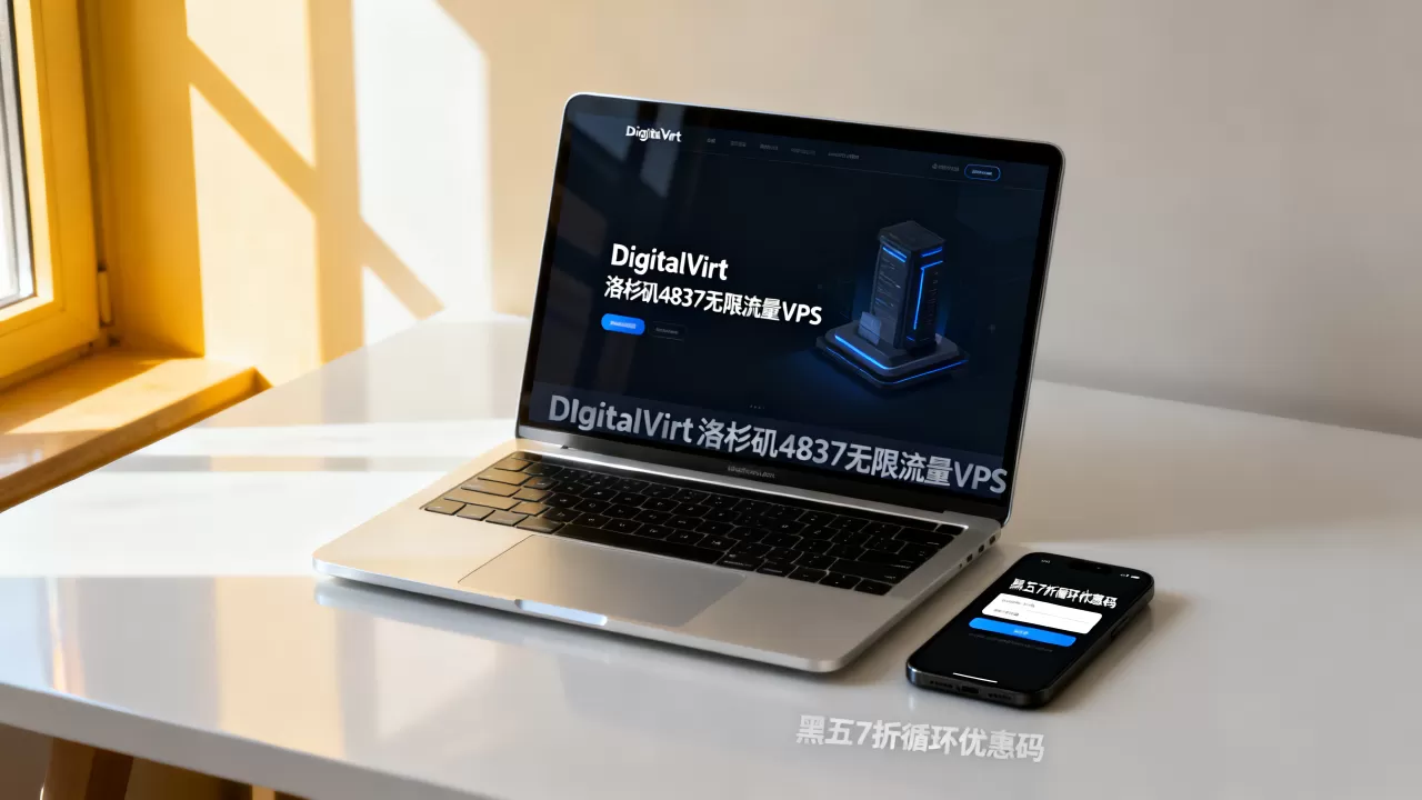 DigitalVirt洛杉矶4837无限流量VPS黑五7折循环优惠码怎么用 DigitalVirt洛杉矶4837无限流量VPS黑五7折循环优惠码怎么用