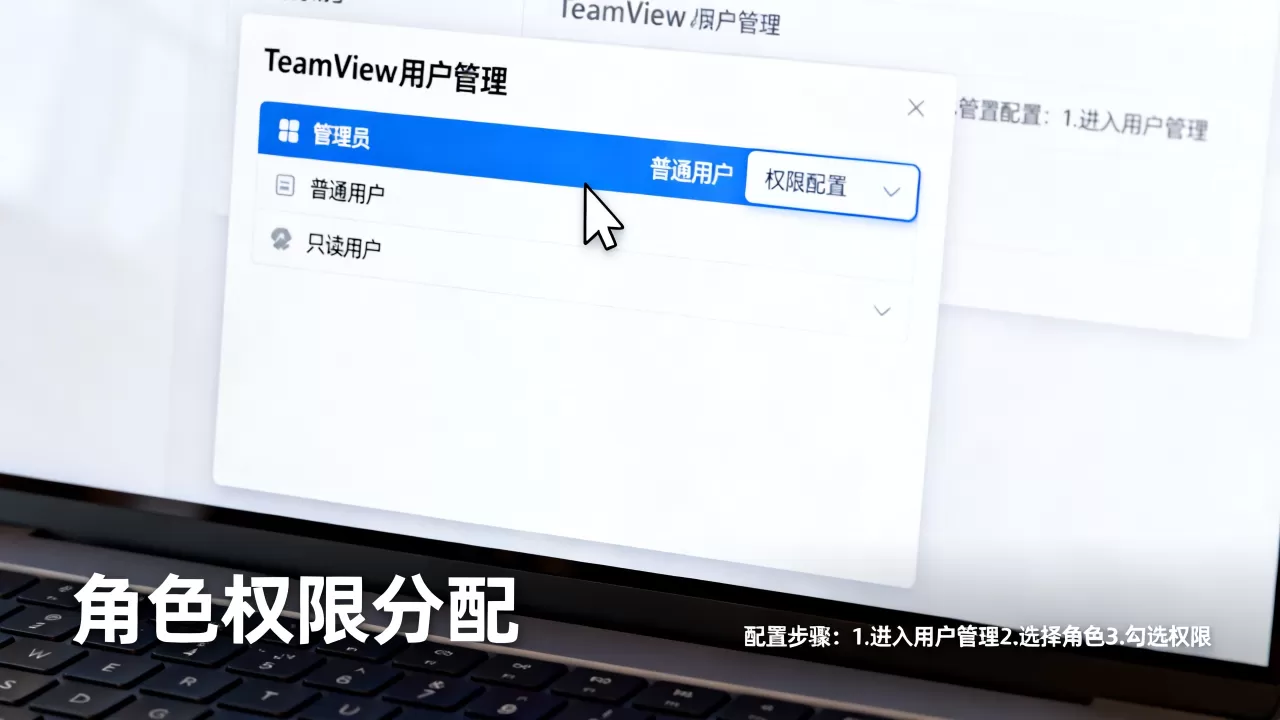 TeamViewer不同角色权限怎么设？如何配置用户管理权限
