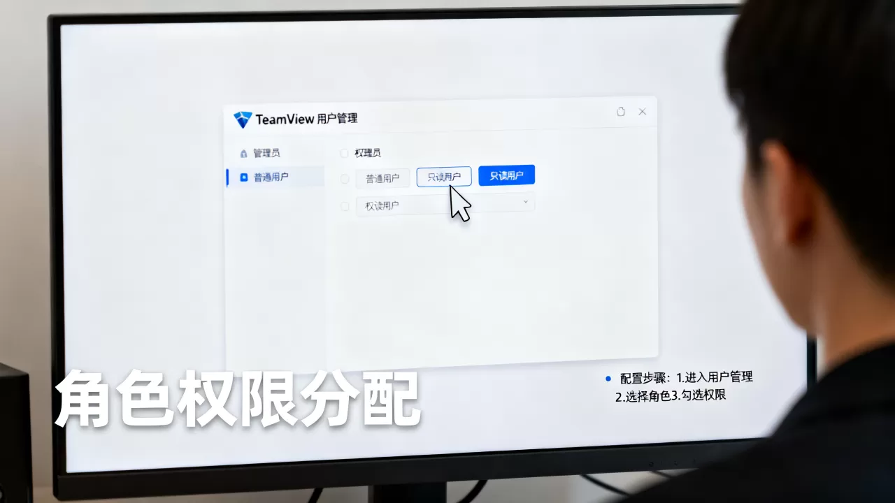 TeamViewer不同角色权限怎么设？如何配置用户管理权限