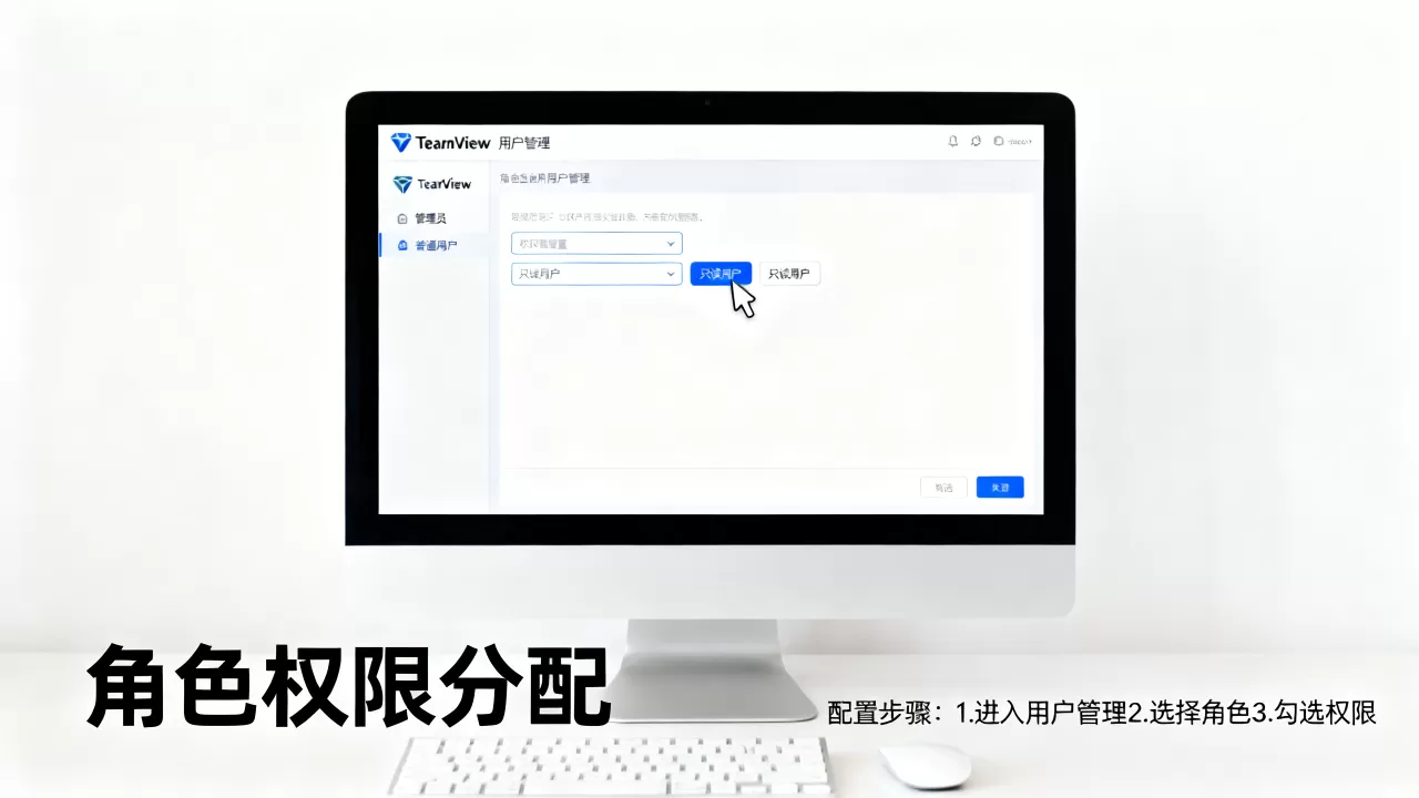 TeamViewer不同角色权限怎么设？如何配置用户管理权限