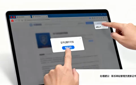 浏览器提示证书过期不可信还能继续浏览吗？网站安全证书过期怎么处理