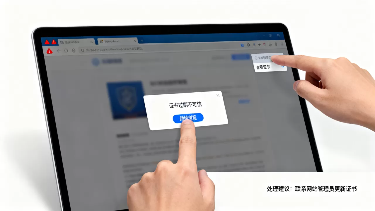 浏览器提示证书过期不可信还能继续浏览吗?网站安全证书过期怎么处理 浏览器提示证书过期不可信还能继续浏览吗?网站安全证书过期怎么处理