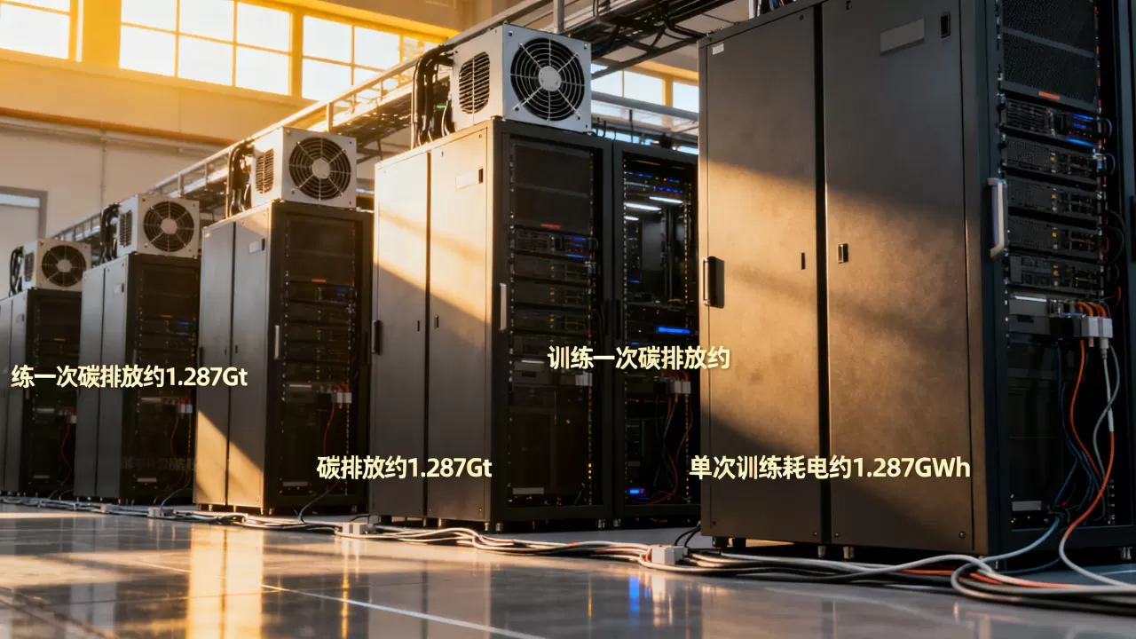 大模型训练碳排放究竟有多大?训练大模型需要多少度电 大模型训练碳排放究竟有多大?训练大模型需要多少度电