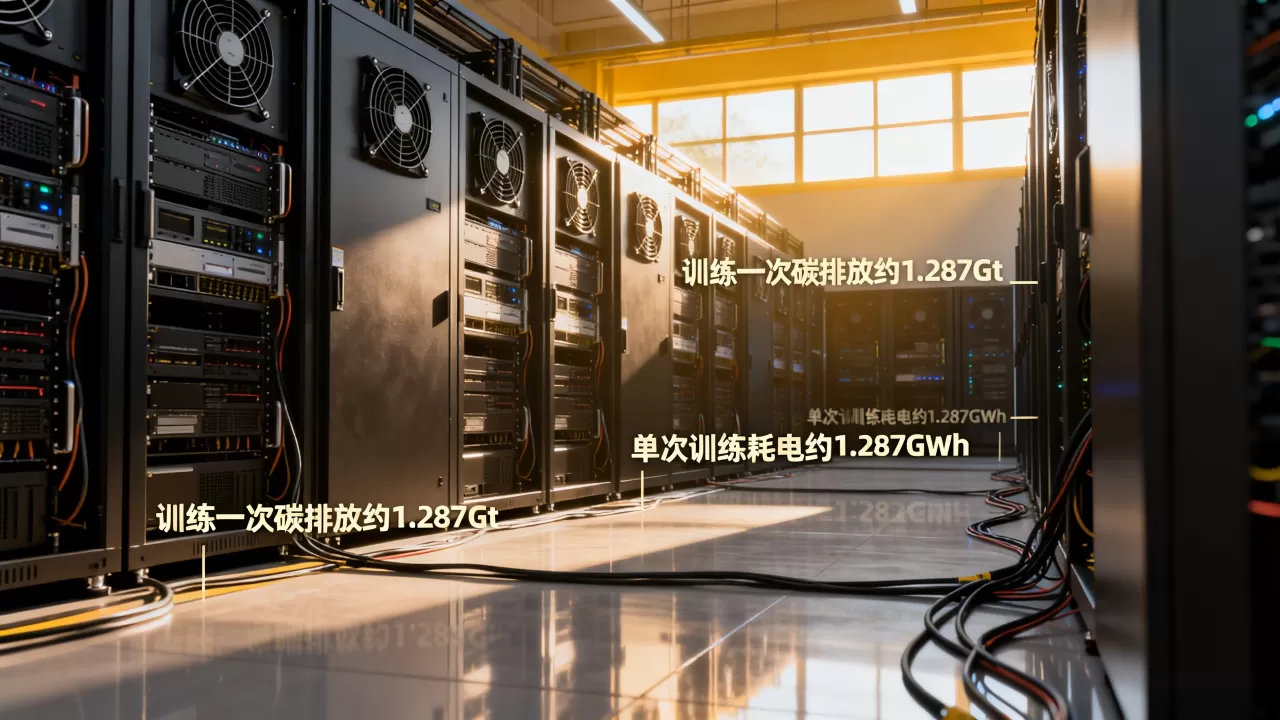 大模型训练碳排放究竟有多大?训练大模型需要多少度电 大模型训练碳排放究竟有多大?训练大模型需要多少度电