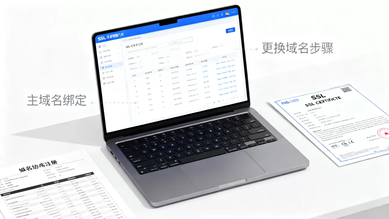 SSL证书主域名绑定后能改吗?绑定后如何更换域名 SSL证书主域名绑定后能改吗?绑定后如何更换域名