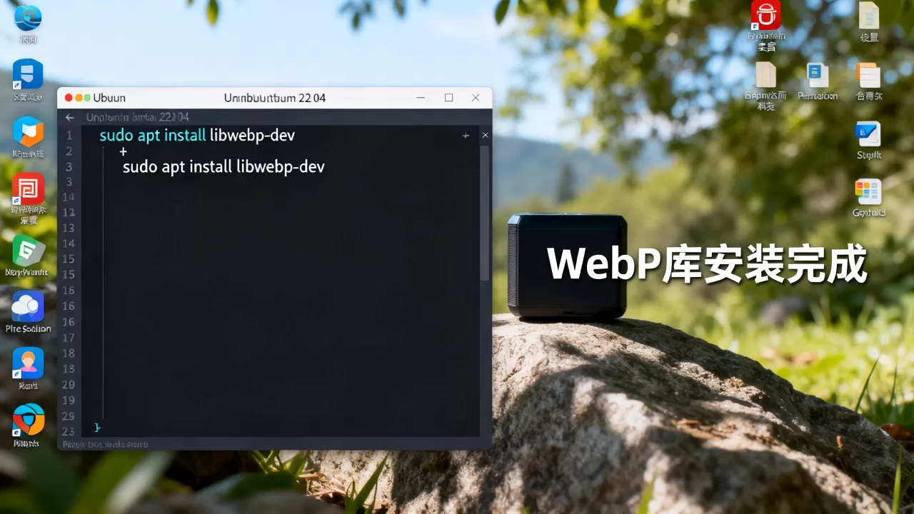 Ubuntu 22.04如何支持WebP？Ubuntu 22.04安装WebP库