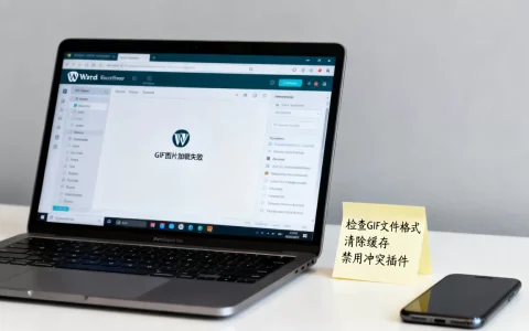 WordPress GIF图片不播放怎么解决？GIF动图加载失败的修复方法