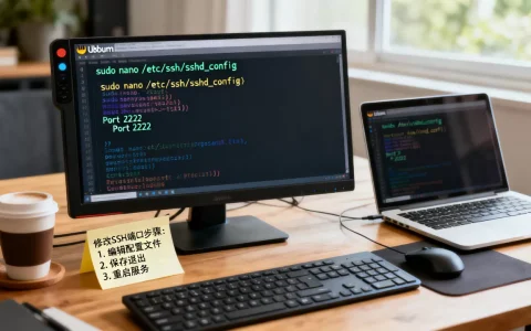 Ubuntu服务器如何更改远程端口号？修改SSH端口教程