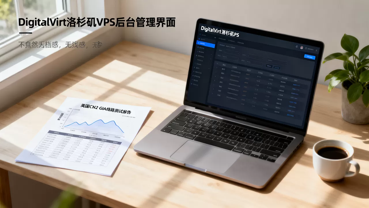 DigitalVirt洛杉矶VPS好用吗？美国CN2 GIA线路VPS测评