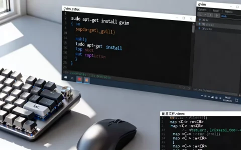 gvim在linux怎么安装使用？gvim配置快捷键方法