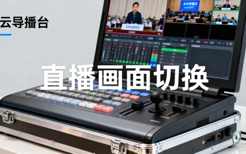 云导播台如何免费切换直播画面？云端直播画面切换编辑工具