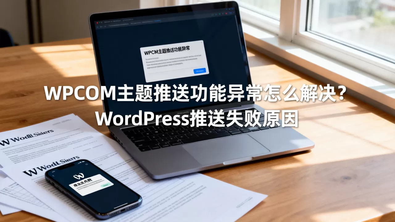 WPCOM主题推送功能异常怎么解决？WordPress推送失败原因