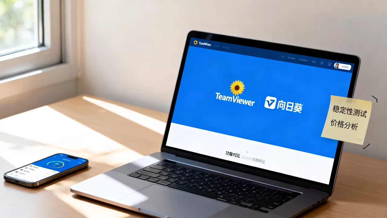 TeamViewer和向日葵哪个好用?远程桌面软件怎么选 TeamViewer和向日葵哪个好用?远程桌面软件怎么选