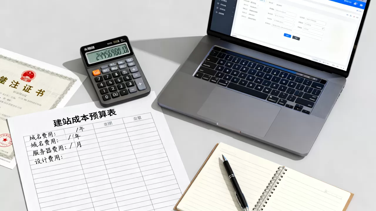 外贸网站域名和服务器一年多少钱？建站成本预算怎么算
