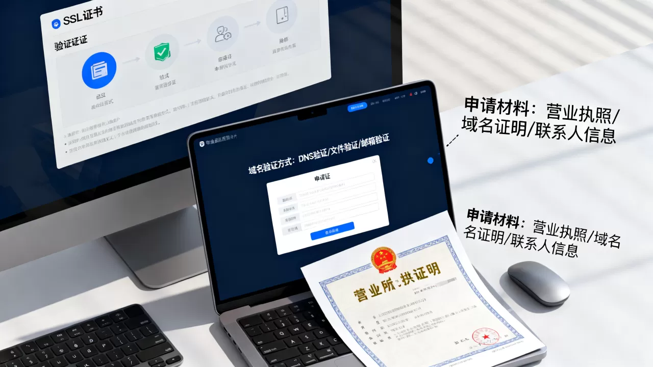 SSL证书域名验证方式有哪些?申请SSL证书需要哪些材料 SSL证书域名验证方式有哪些?申请SSL证书需要哪些材料