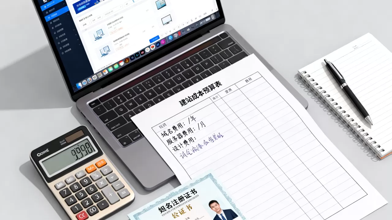 外贸网站域名和服务器一年多少钱？建站成本预算怎么算