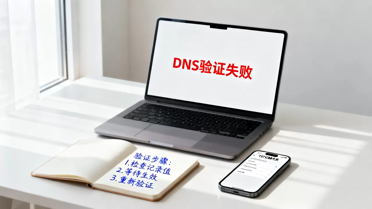 SSL证书手动DNS验证失败怎么办?如何快速解决DNS验证不通过 SSL证书手动DNS验证失败怎么办?如何快速解决DNS验证不通过