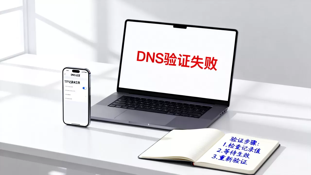SSL证书手动DNS验证失败怎么办?如何快速解决DNS验证不通过 SSL证书手动DNS验证失败怎么办?如何快速解决DNS验证不通过
