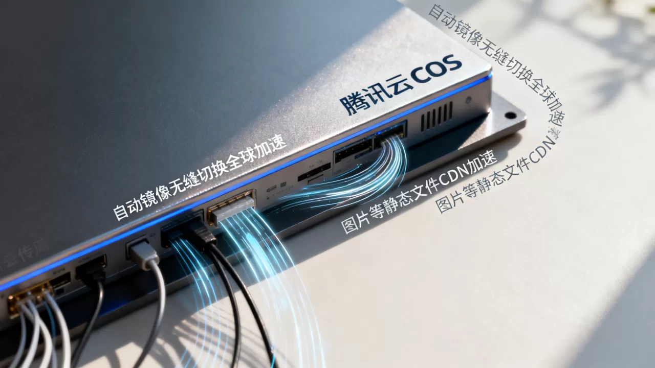 自动镜像无缝切换全球加速,腾讯云COS作为图片等静态文件CDN加速 自动镜像无缝切换全球加速,腾讯云COS作为图片等静态文件CDN加速