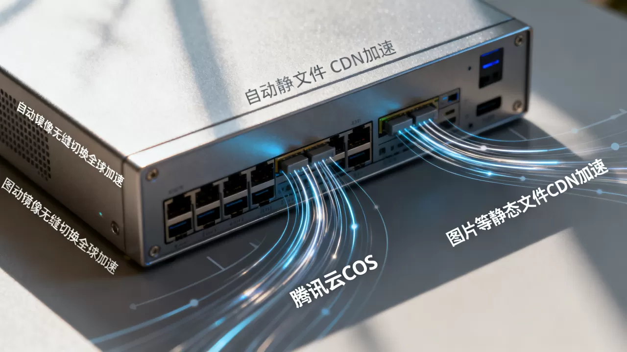 自动镜像无缝切换全球加速,腾讯云COS作为图片等静态文件CDN加速 自动镜像无缝切换全球加速,腾讯云COS作为图片等静态文件CDN加速