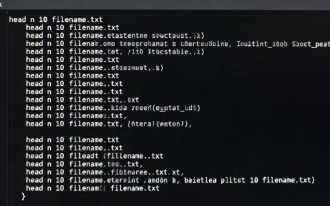 Linux head命令怎么用？head命令有哪些常用参数