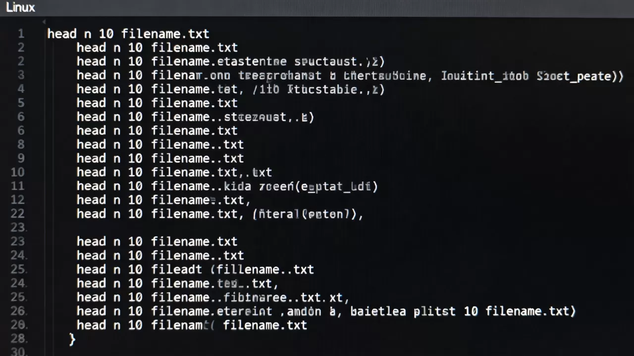 Linux head命令怎么用?head命令有哪些常用参数 Linux head命令怎么用?head命令有哪些常用参数