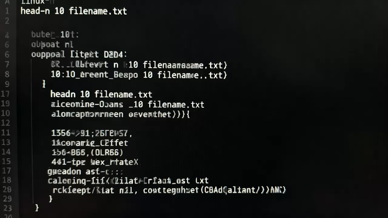 Linux head命令怎么用?head命令有哪些常用参数 Linux head命令怎么用?head命令有哪些常用参数