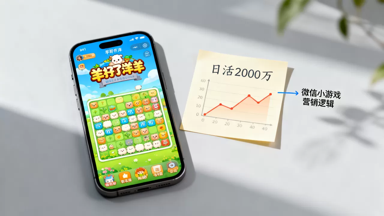 羊了个羊日活破2000万为何爆火?微信小游戏营销逻辑 羊了个羊日活破2000万为何爆火?微信小游戏营销逻辑