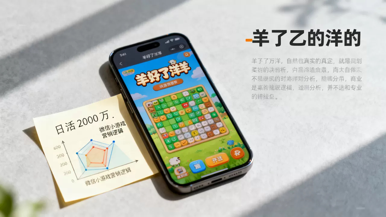 羊了个羊日活破2000万为何爆火?微信小游戏营销逻辑 羊了个羊日活破2000万为何爆火?微信小游戏营销逻辑