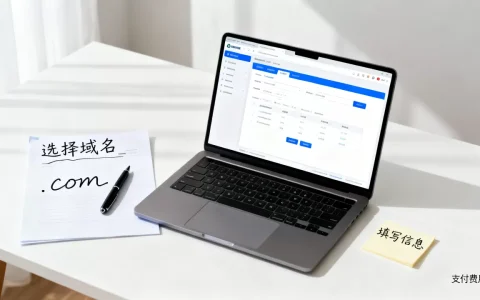 .com域名注册流程和费用