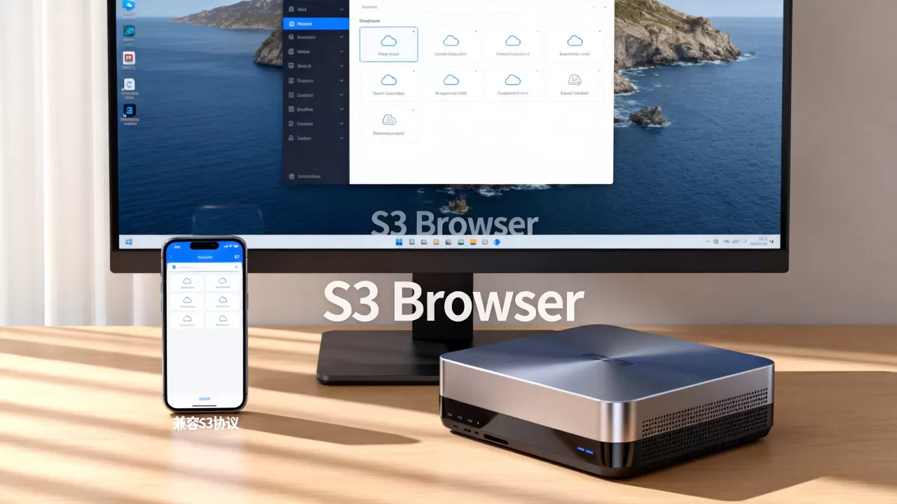 S3 Browser免费强大的S3存储管理软件-可管理兼容S3协议各类云存储