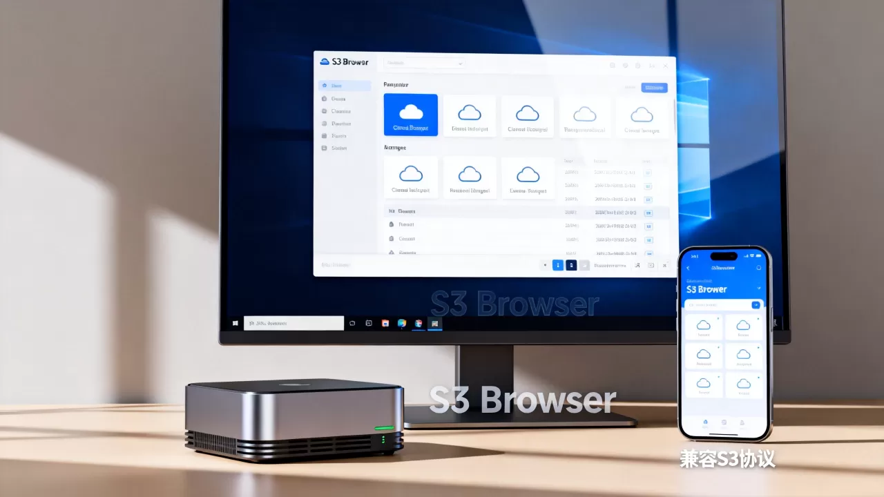 S3 Browser免费强大的S3存储管理软件-可管理兼容S3协议各类云存储