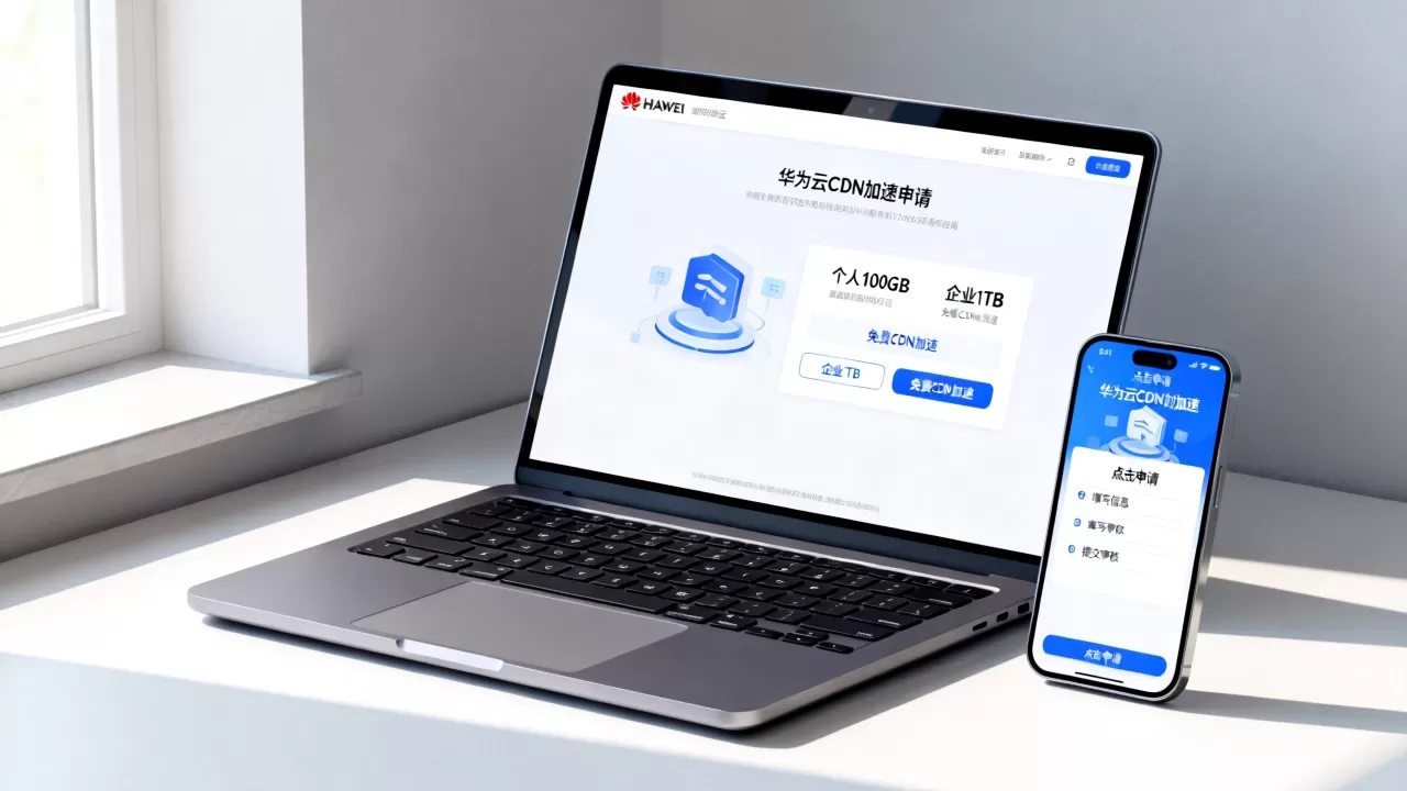 华为云11.11免费CDN加速怎么申请?个人100GB企业1TB 华为云11.11免费CDN加速怎么申请?个人100GB企业1TB