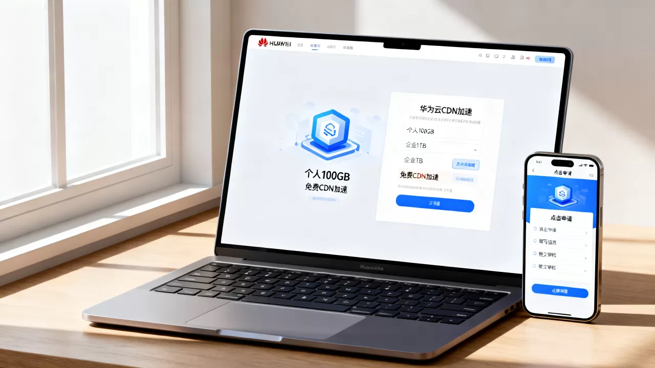 华为云11.11免费CDN加速怎么申请?个人100GB企业1TB 华为云11.11免费CDN加速怎么申请?个人100GB企业1TB