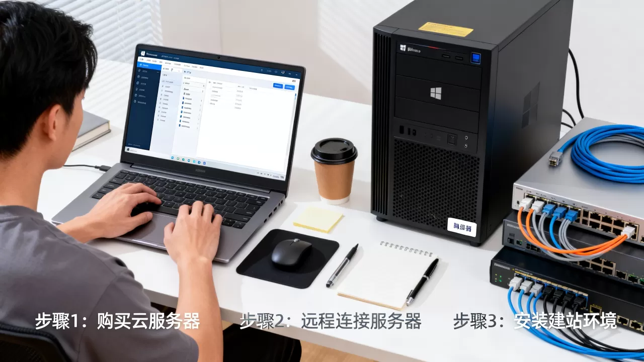 Windows云服务器建站步骤详解?新手如何搭建网站 Windows云服务器建站步骤详解?新手如何搭建网站