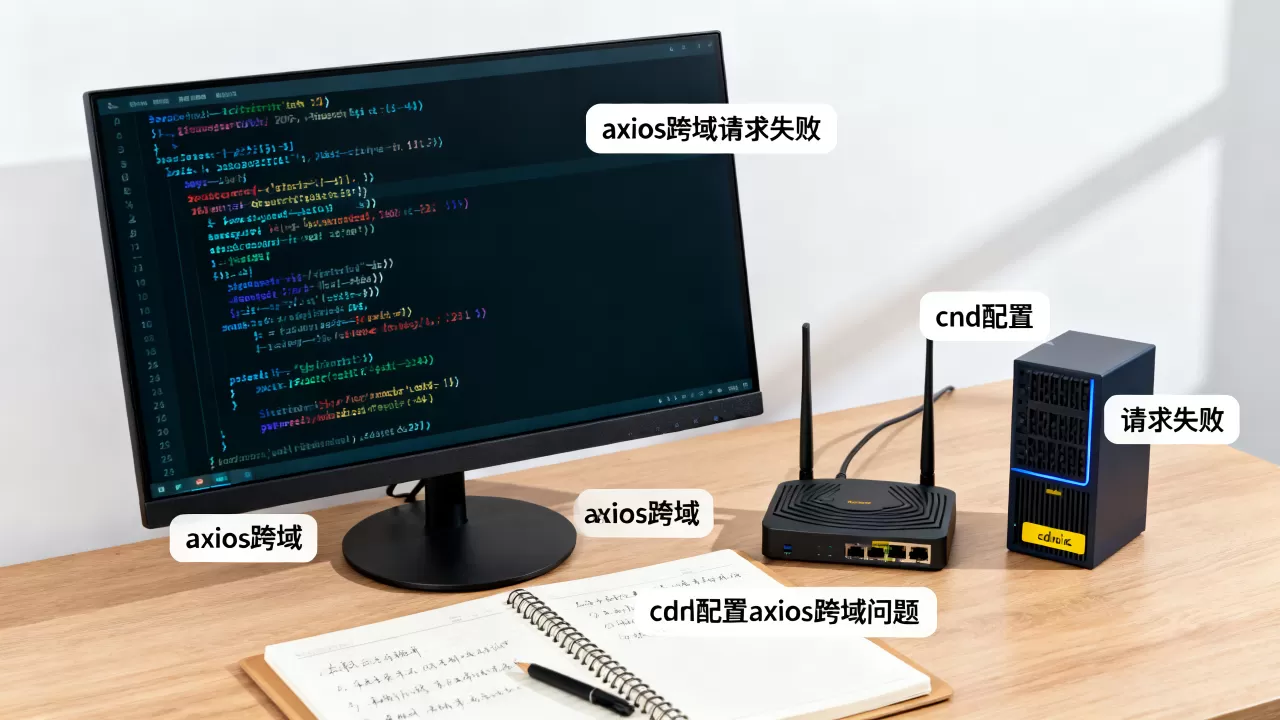 axios跨域请求失败怎么解决？cdn配置axios跨域问题