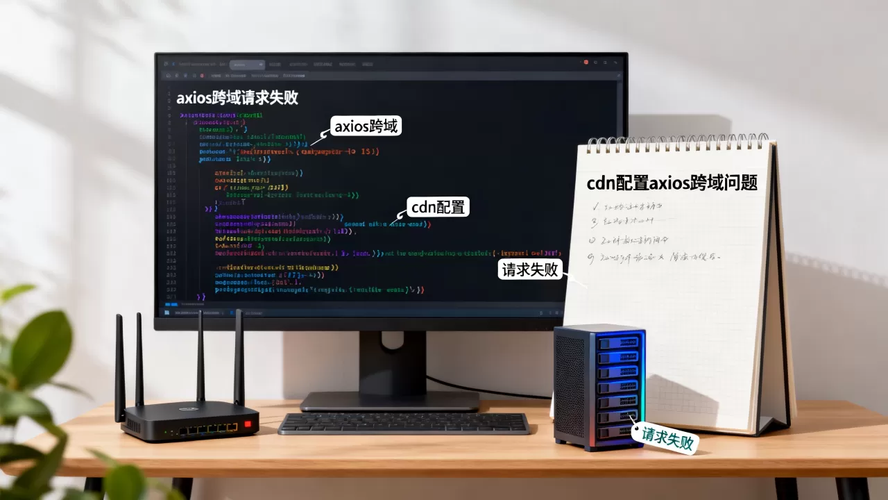 axios跨域请求失败怎么解决？cdn配置axios跨域问题