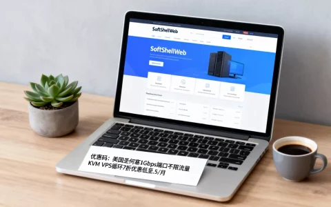 SoftShellWeb优惠码：美国圣何塞1Gbps端口不限流量KVM VPS循环7折优惠低至$3.5/月