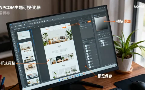 WPCOM主题可视化编辑器怎么用？