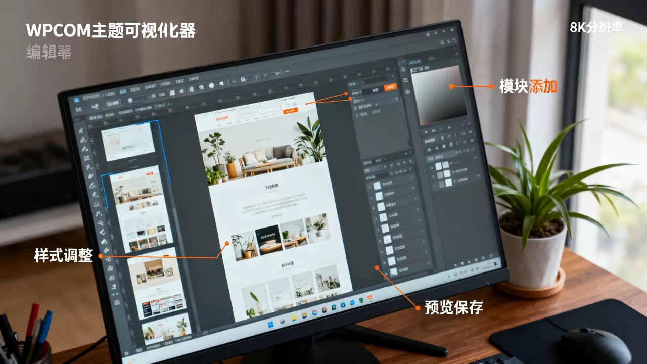 WPCOM主题可视化编辑器怎么用? WPCOM主题可视化编辑器怎么用?