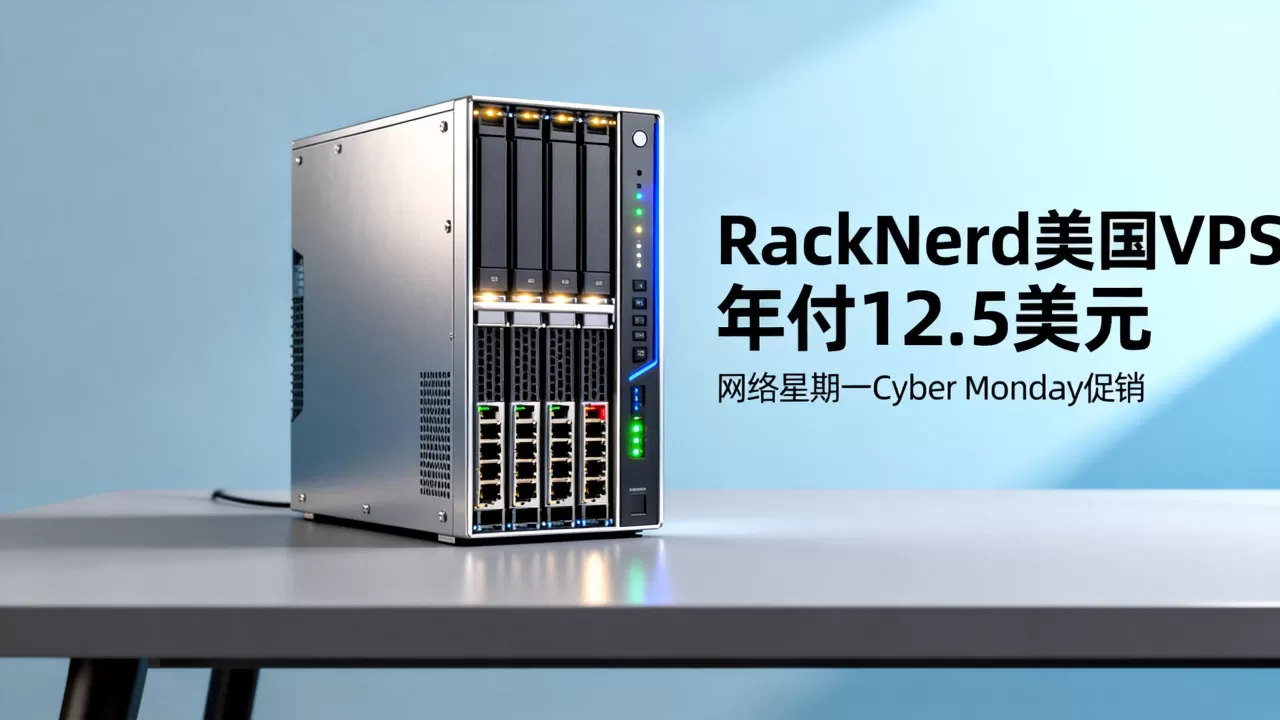 RackNerd美国VPS年付12.5美元靠谱吗,网络星期一Cyber Monday促销详情 RackNerd美国VPS年付12.5美元靠谱吗,网络星期一Cyber Monday促销详情