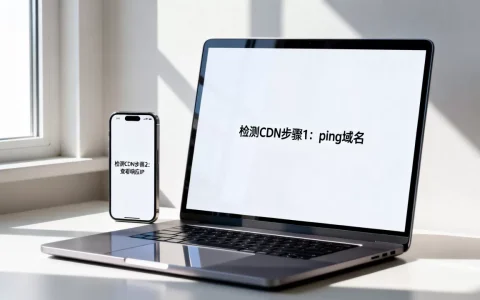 如何验证是否存在cdn？如何检测网站是否使用了cdn