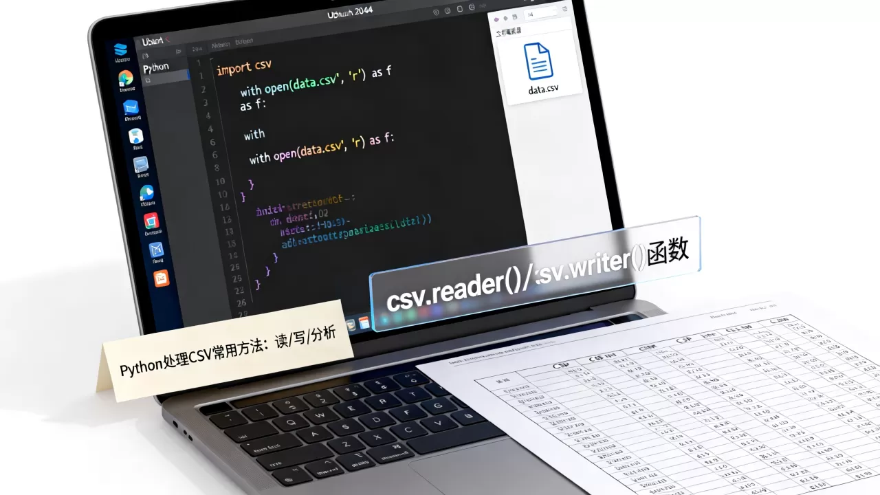 Ubuntu 20.04用Python读写CSV文件?Python处理CSV文件常用方法 Ubuntu 20.04用Python读写CSV文件?Python处理CSV文件常用方法