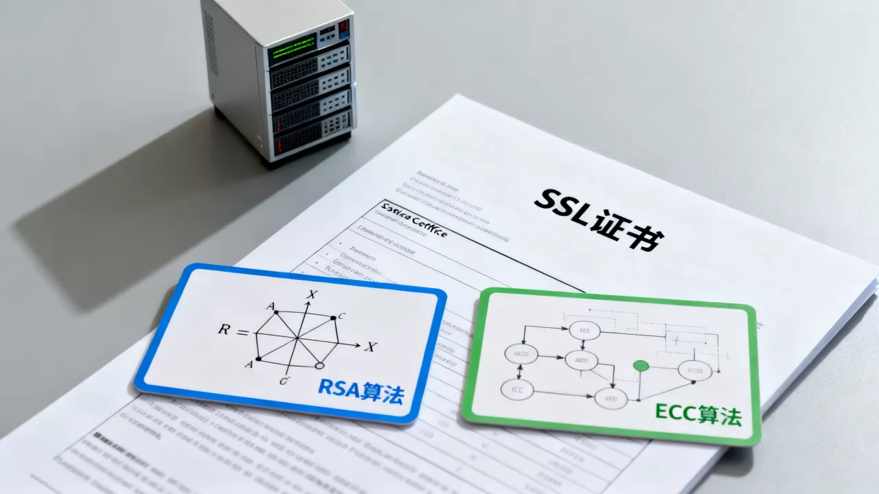 SSL证书常用哪些加密算法？RSA和ECC算法有什么区别