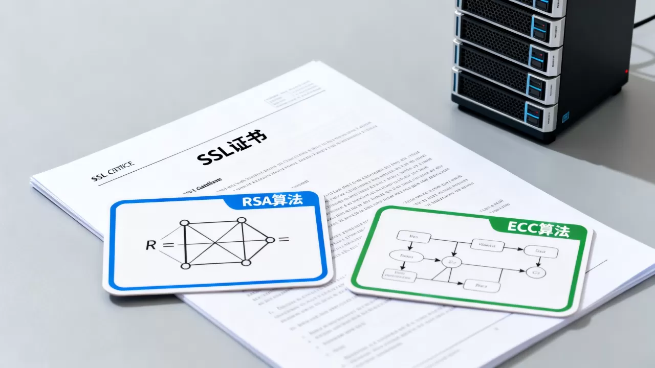 SSL证书常用哪些加密算法？RSA和ECC算法有什么区别